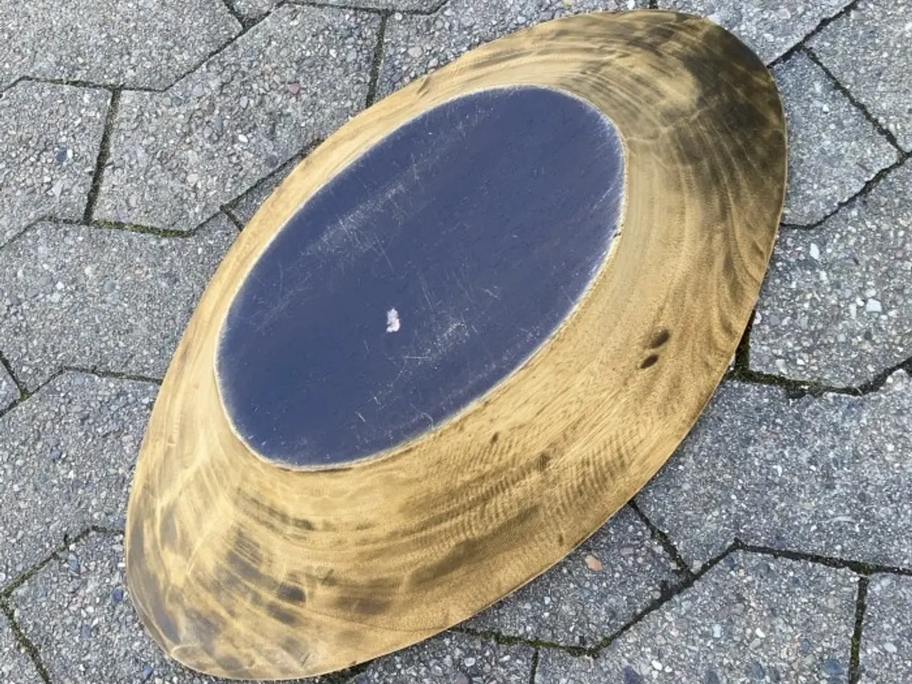 Billede 4 - Stort skønt træfad. 52 x 29 cm og 14 cm høj