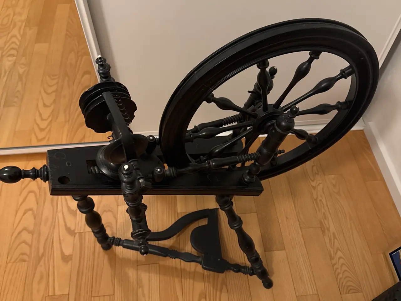 Billede 4 - Antik spinderok