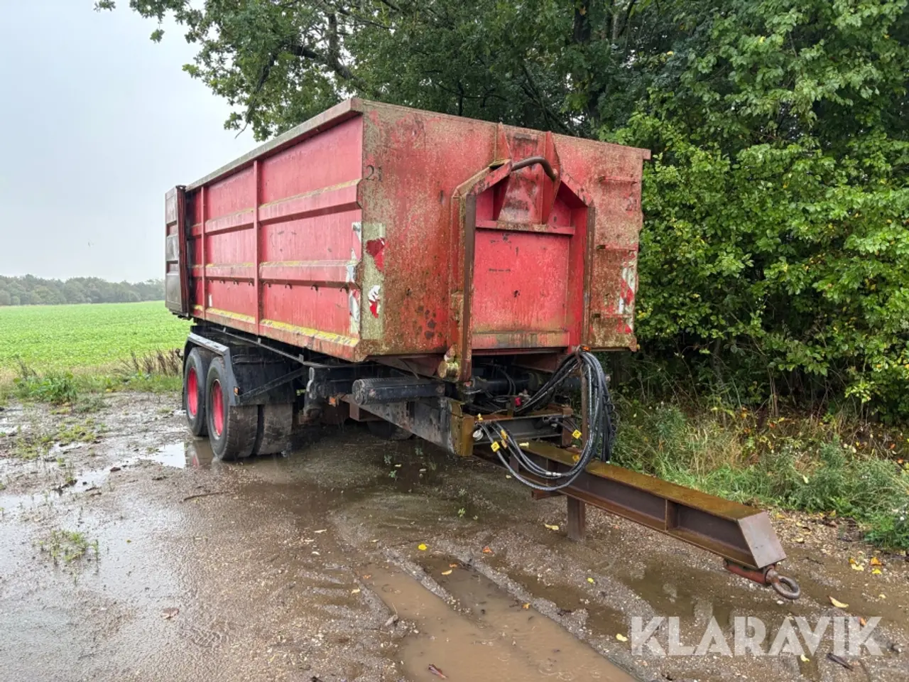 Billede 2 - Wirehejsevogn inklusiv container