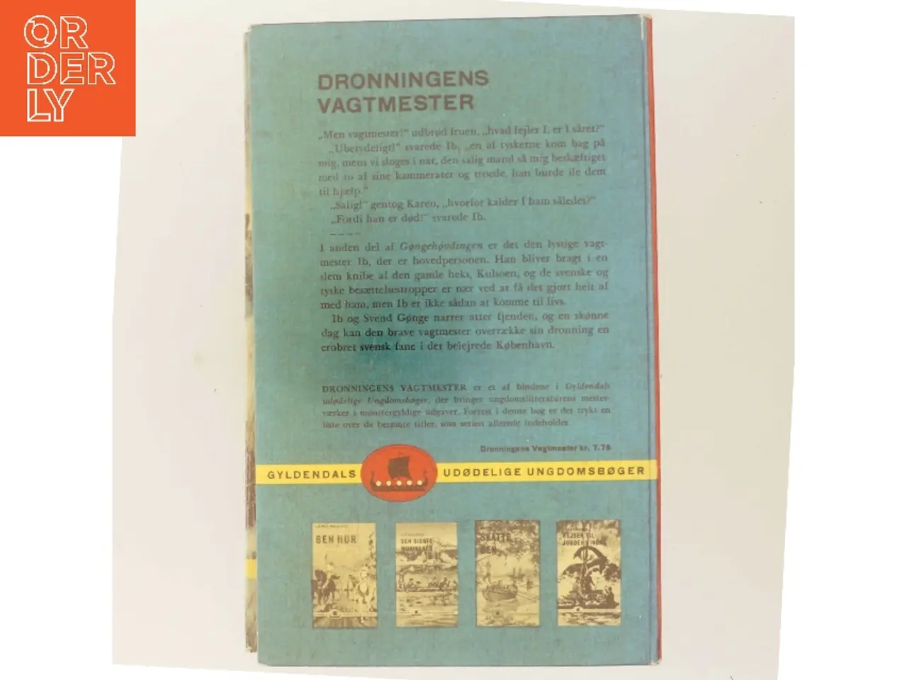 Billede 3 - Dronningens Vagtmester af Carit Etlar (Bog)