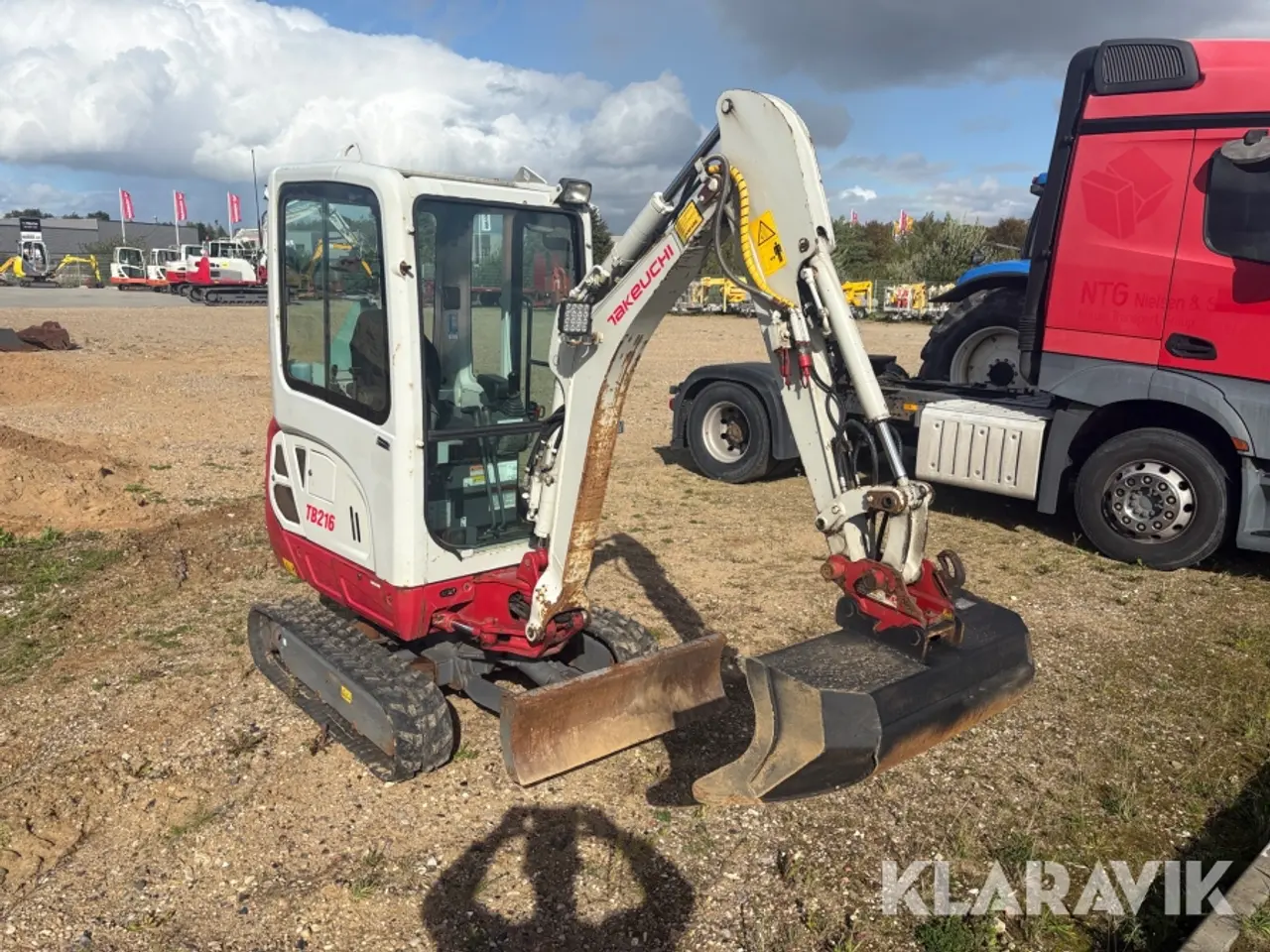 Billede 7 - Minigraver Takeuchi TB216