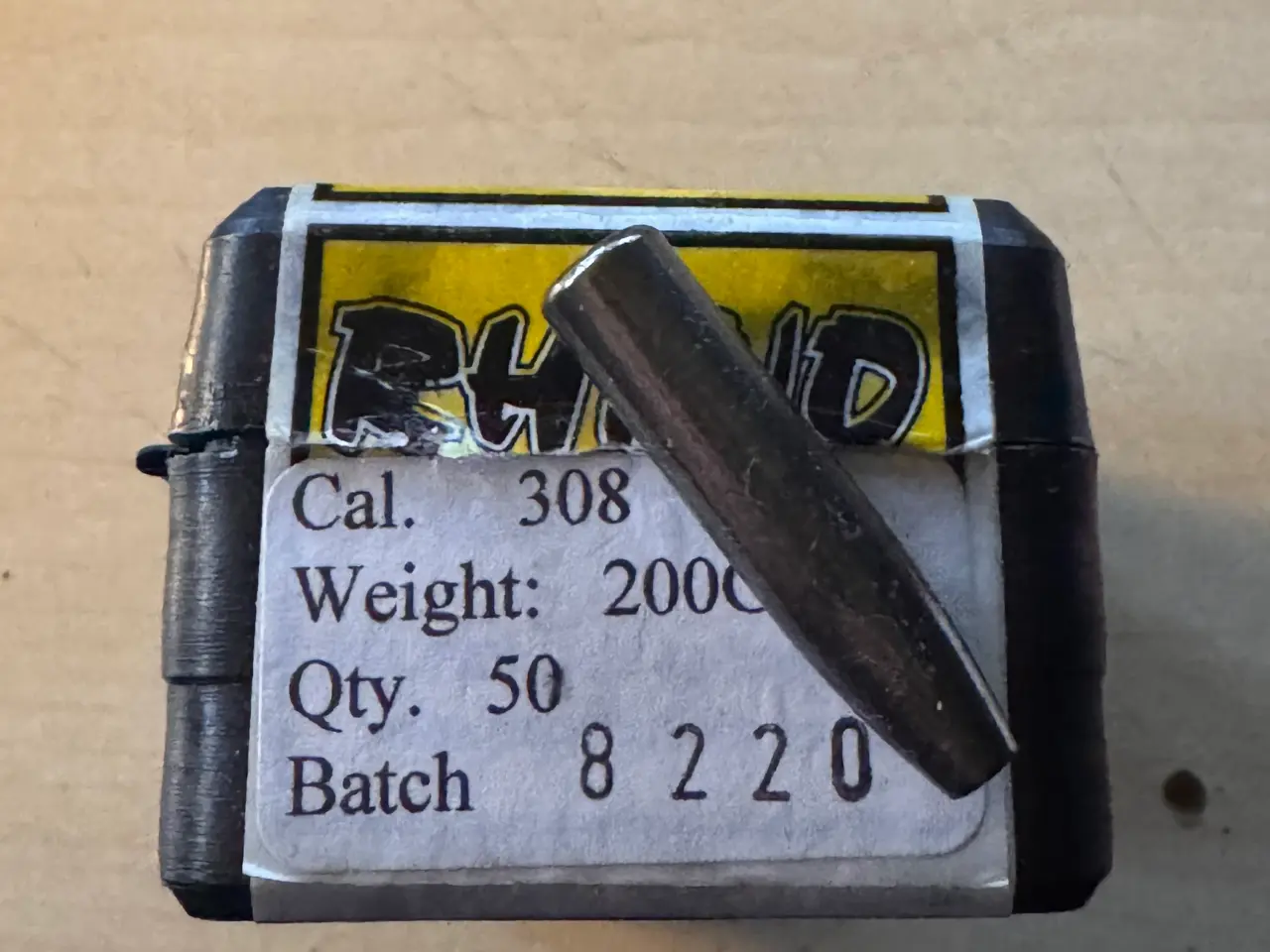 Billede 2 - Projektiler .308 Rhino bonded 200gr
