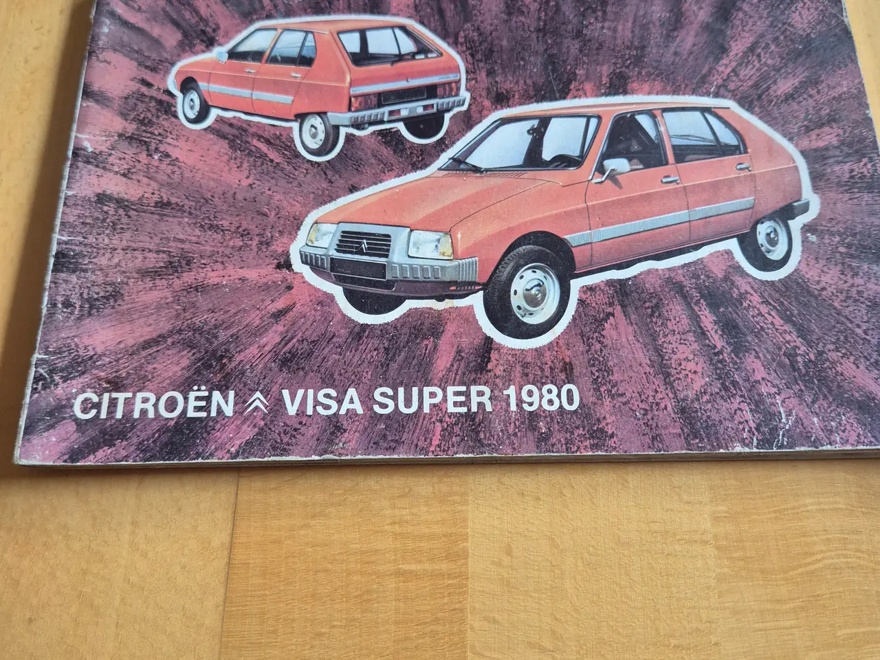 Billede 1 - Instruktionsbog CITROEN VISA.