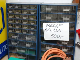 Reol raaco til små dele
