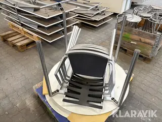 Bord og stole Fritz Hansen - 5 dele