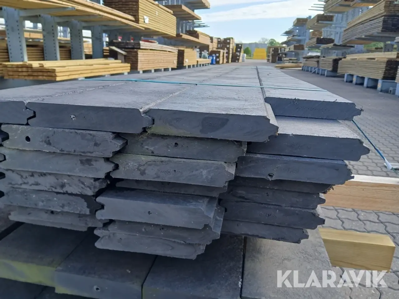 Billede 9 - Retextil brædder+planker Sort fremstillet af genbrugs materiale