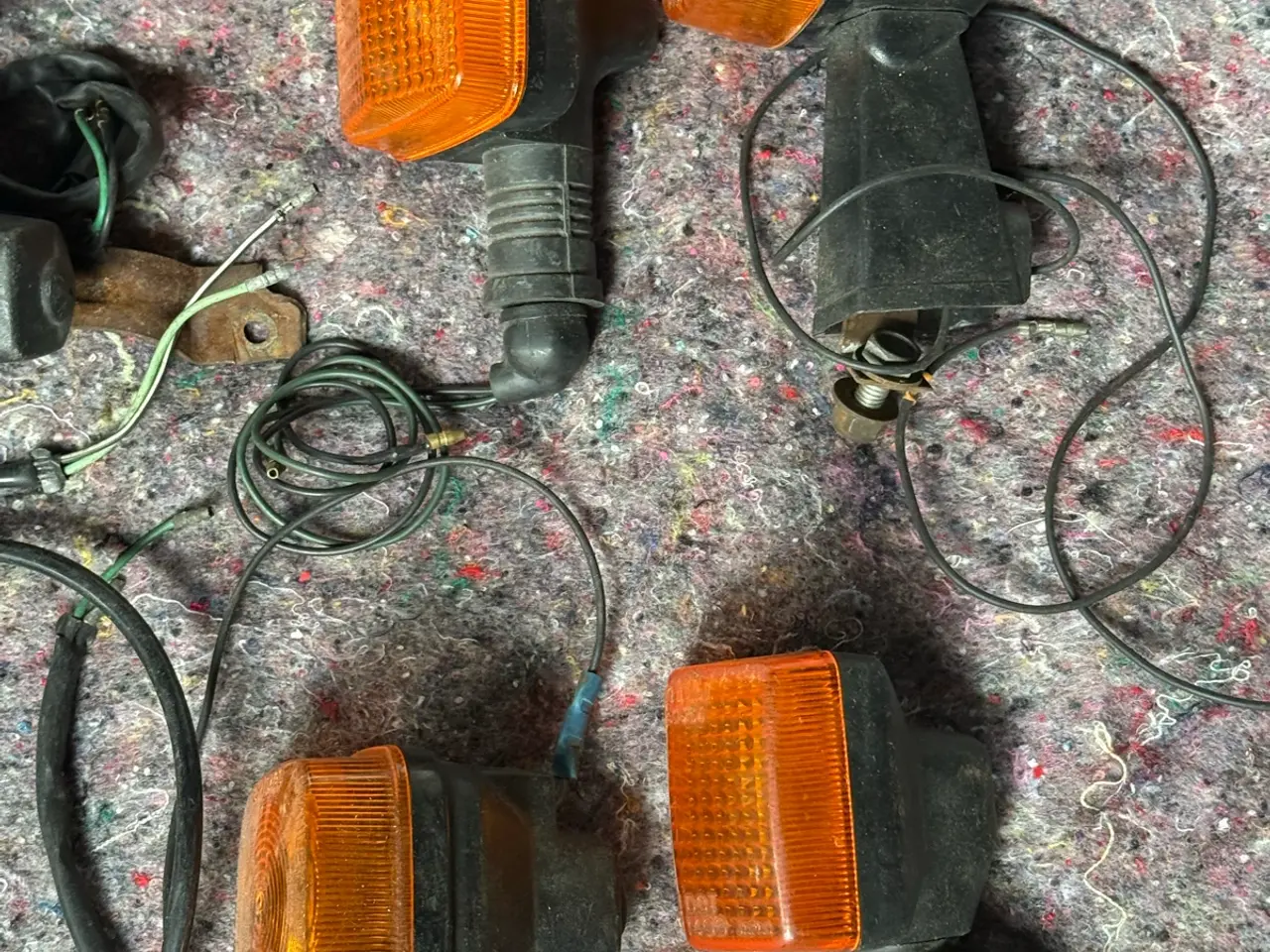 Billede 10 - Div. originale blinklys til ældre MC