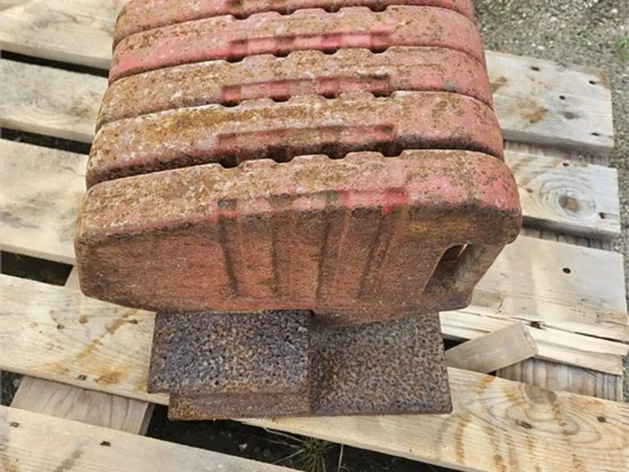 Billede 2 - ABC 5X40 - Frontvægte / front weights 5 x 40 kg.
