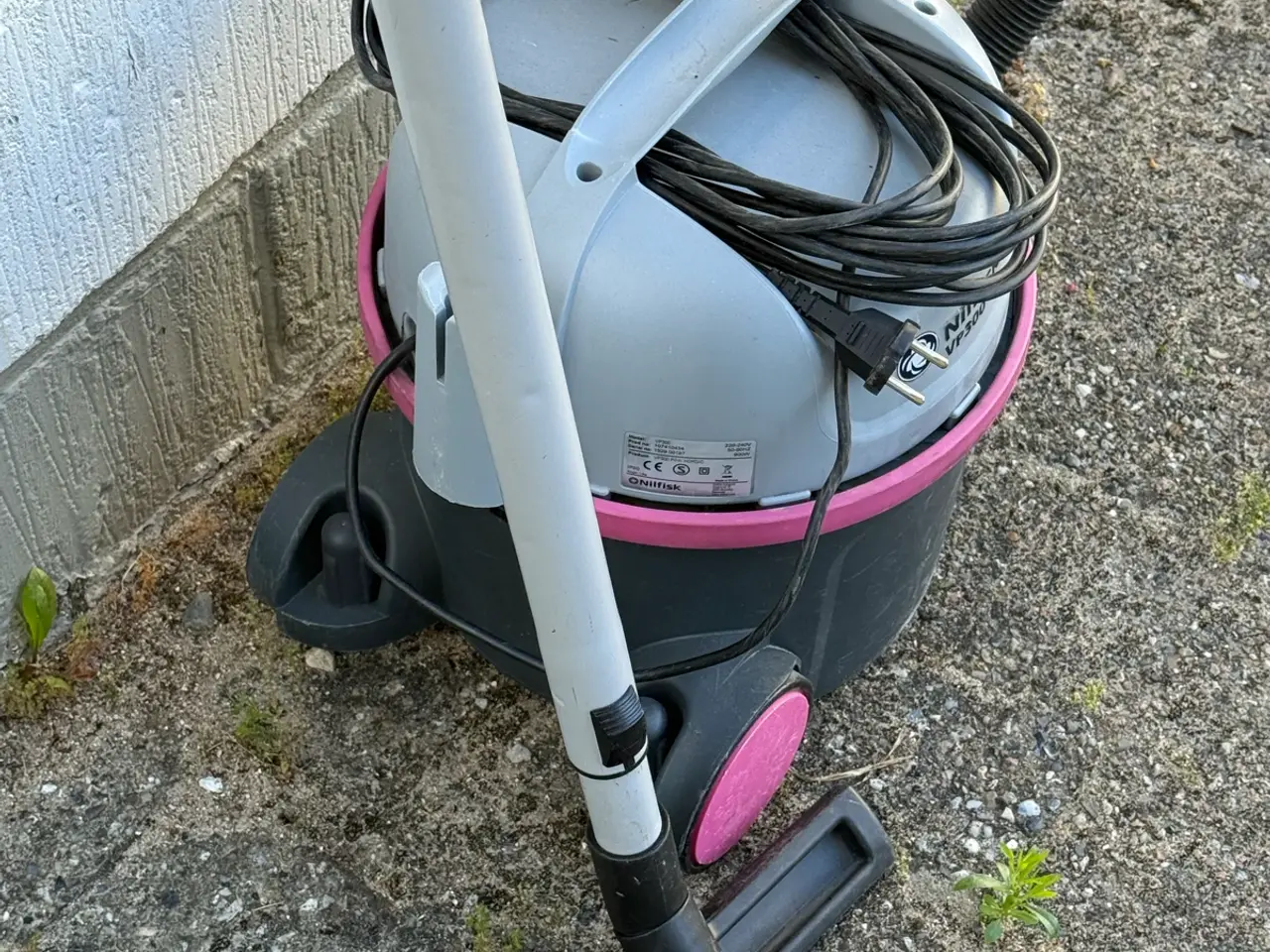 Billede 8 - Nilfisk VP300 eco støvsuger grå/lyserød.