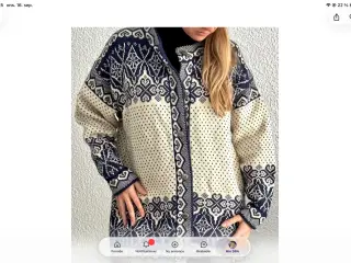 Norsk strik. By Irene Haugland Zahl. Str M