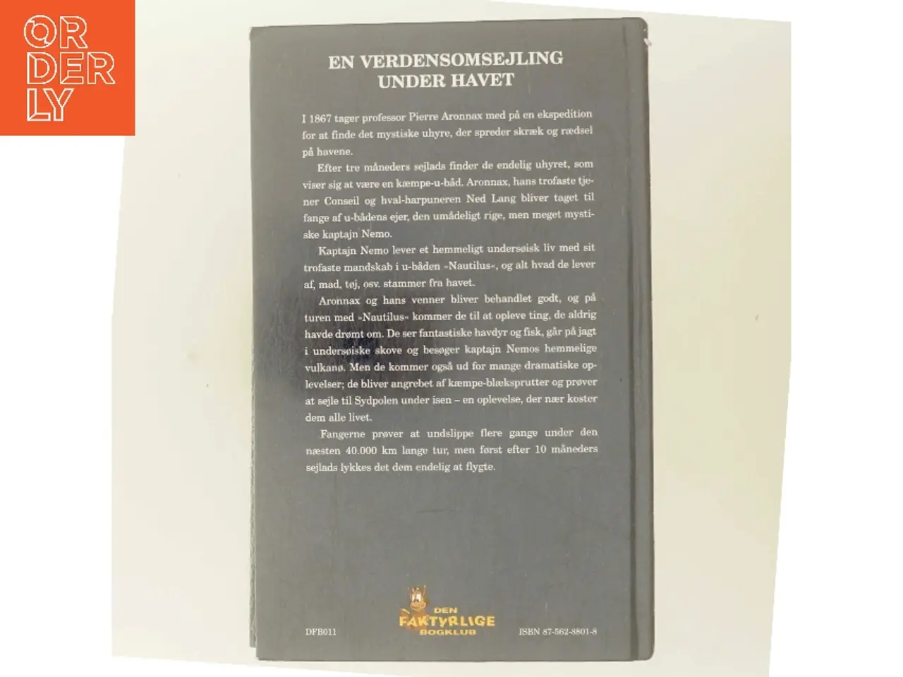 Billede 3 - En verdensomsejling under havet af Jules Verne (Bog)