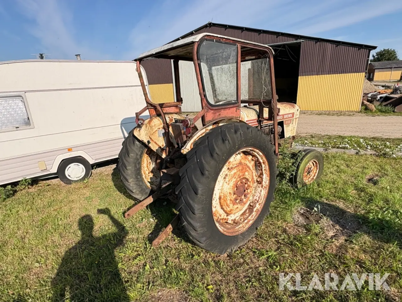 Billede 3 - Veterantraktor David Brown 995