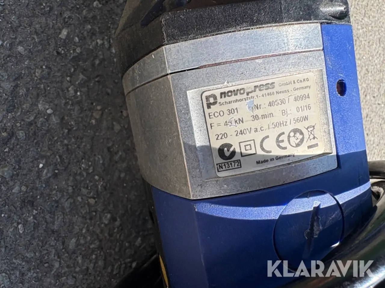 Billede 5 - Pressemaskiner Novopress ECO 301 - 2 styk