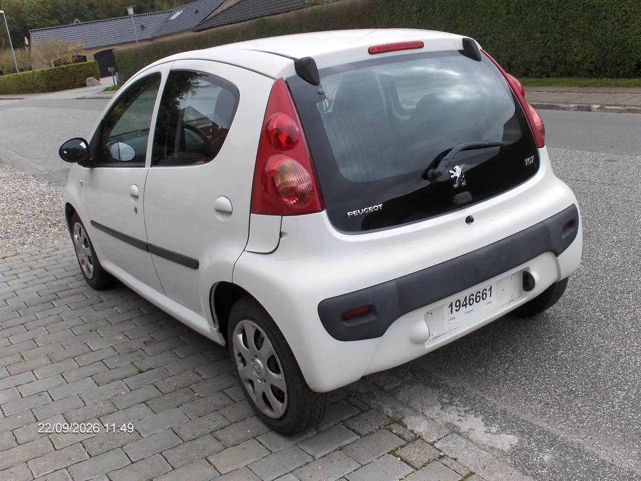 Billede 4 - PEUGEOT 107 ACTIVE 1,0