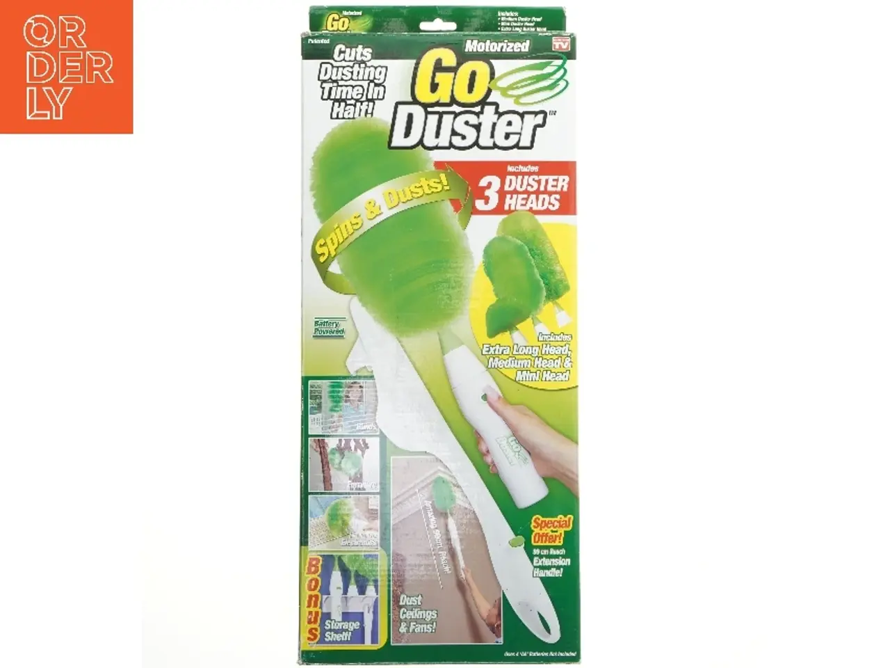 Billede 1 - Go Duster elektrisk støvkost fra Tele Brands (str. 50x22 cm)