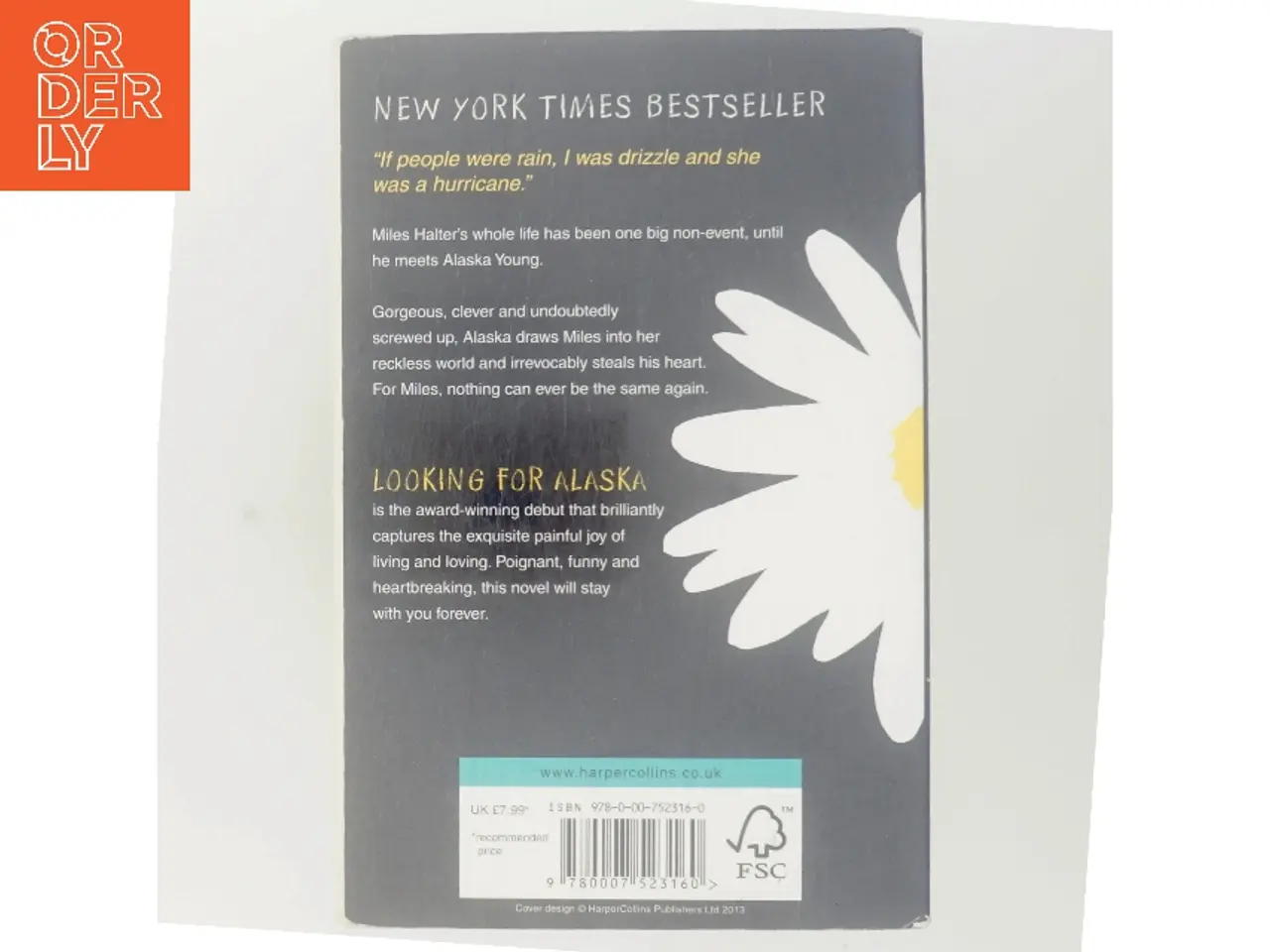Billede 3 - Looking for Alaska af John Green (Bog)