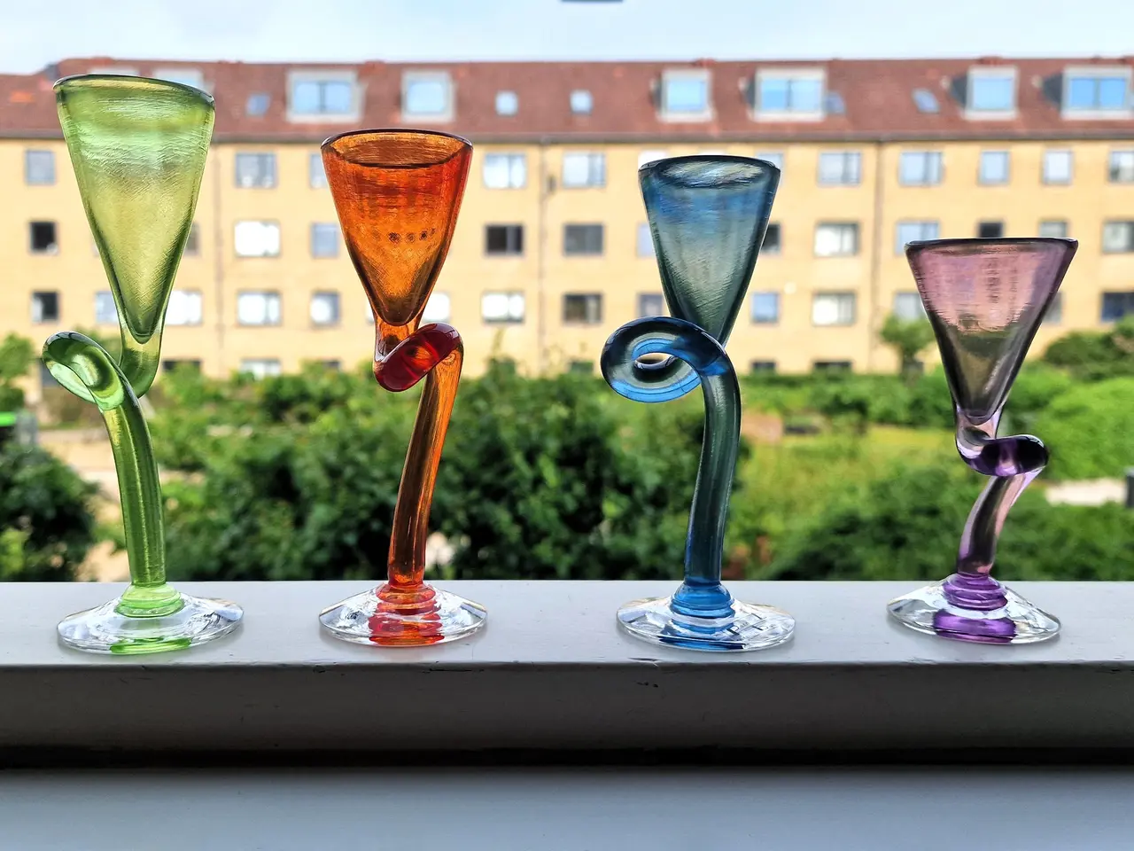 Billede 9 - Pernille Bülow snapseglas.