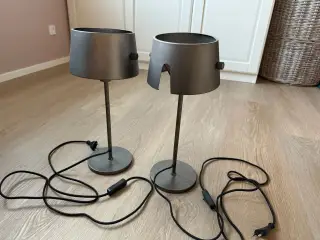 2 stk. bordlamper - stilrent design - BILLIGT