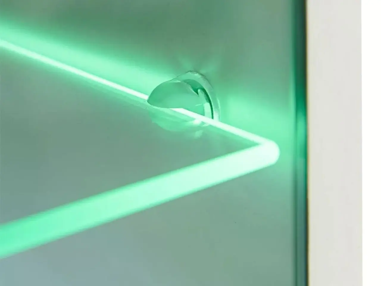 Billede 6 - Skabssæt med tv-skab og LED-lys 5 dele hvid