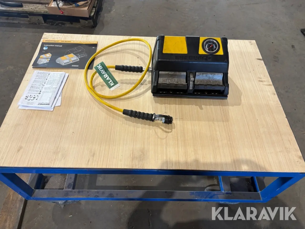Billede 1 - Luft hydraulik pumpe Enerpac XA12G