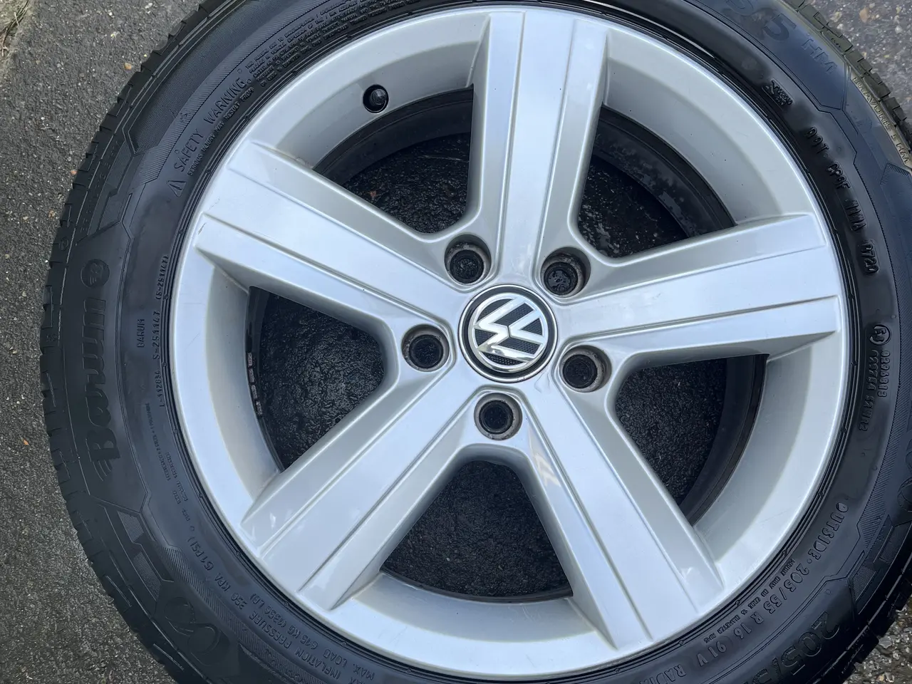 Billede 3 - Originale VW alu fælge