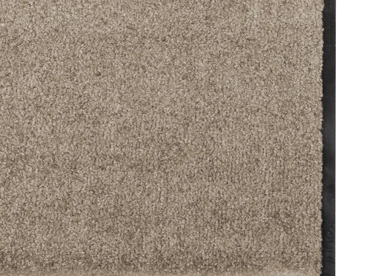Billede 3 - Dørmåtte beige og sort 90 x 150 cm