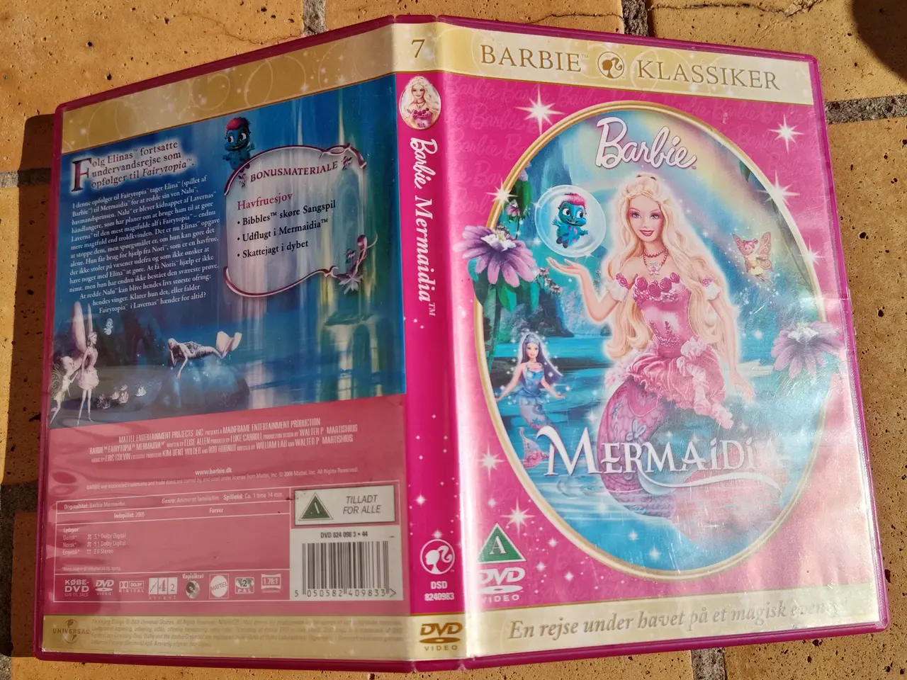 Billede 1 - Barbie Mermaidia DVD
