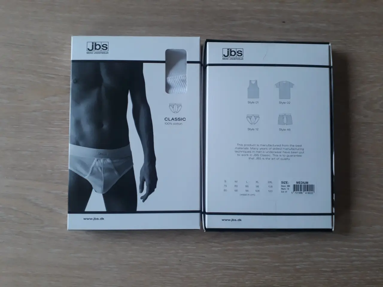Billede 1 - Trusser, jbs - 2 par str. M