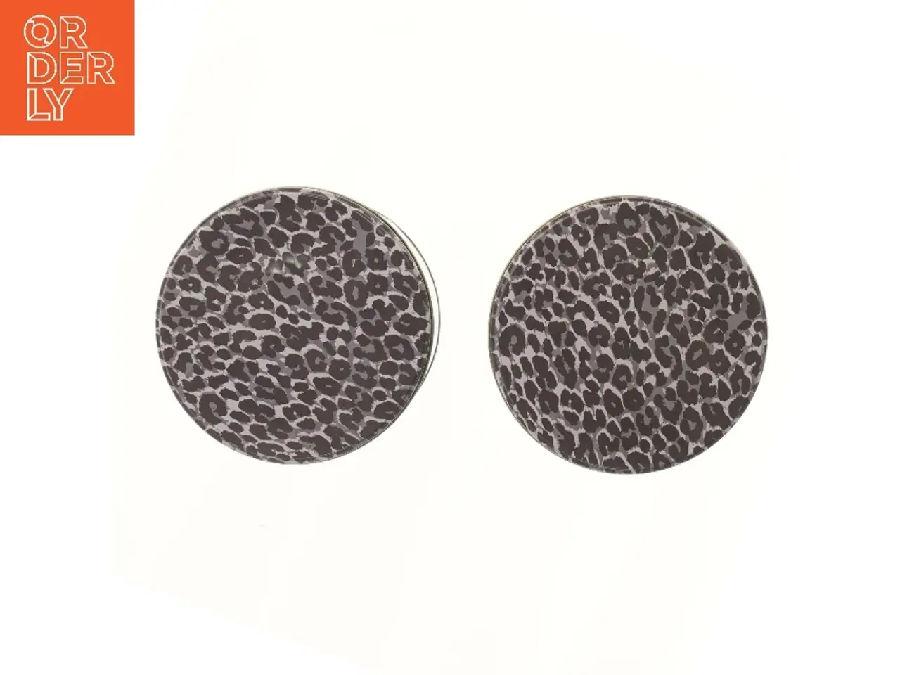 Billede 4 - Dekorative opbevaringsdåser med leopardprint (str. 2 stk Ø 16 cm længde 15,5 cm)