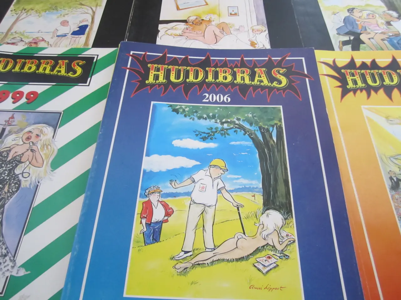 Billede 1 - HUDIBRAS. BYD. 8 stk. Tegninger.
