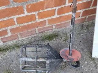 Retro udendørs lampe