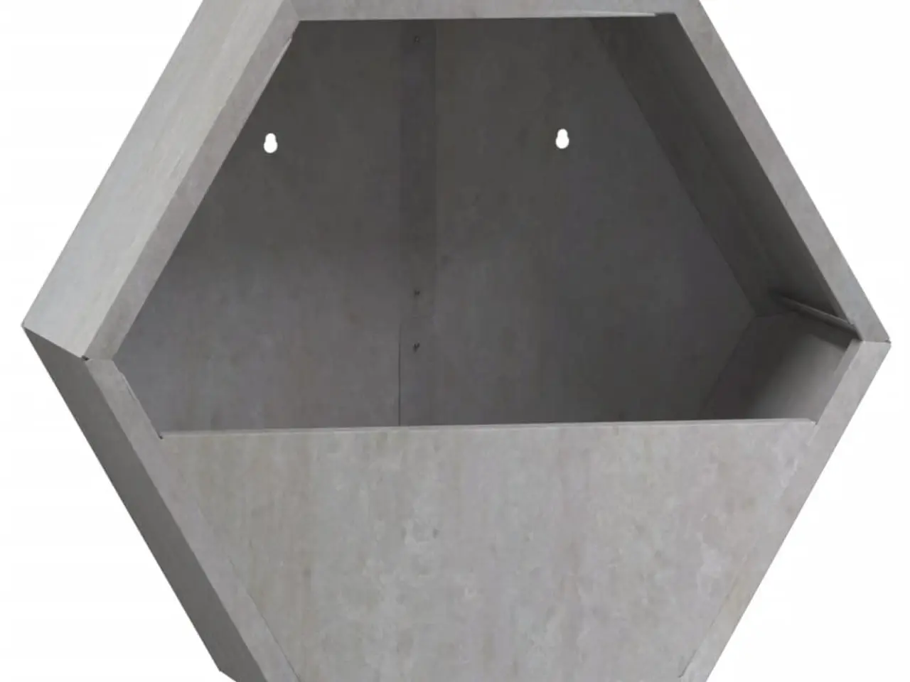 Billede 4 - Væghængte plantekasser 2 stk. 30x10x25 cm cortenstål rustfarvet