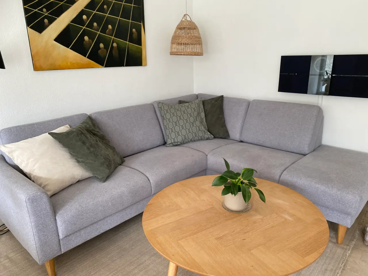 Billede 1 - Hjørnesofa / chaiselong SPAR 7.350 KR !