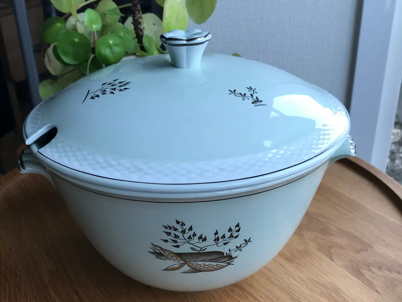Billede 5 - Aluminia 258, Nils -  diverse dele i mintgrøn.