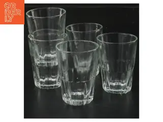 Fem french vintage shot glas (str. 5 stk Ø 5 cm længde 6,5 cm)