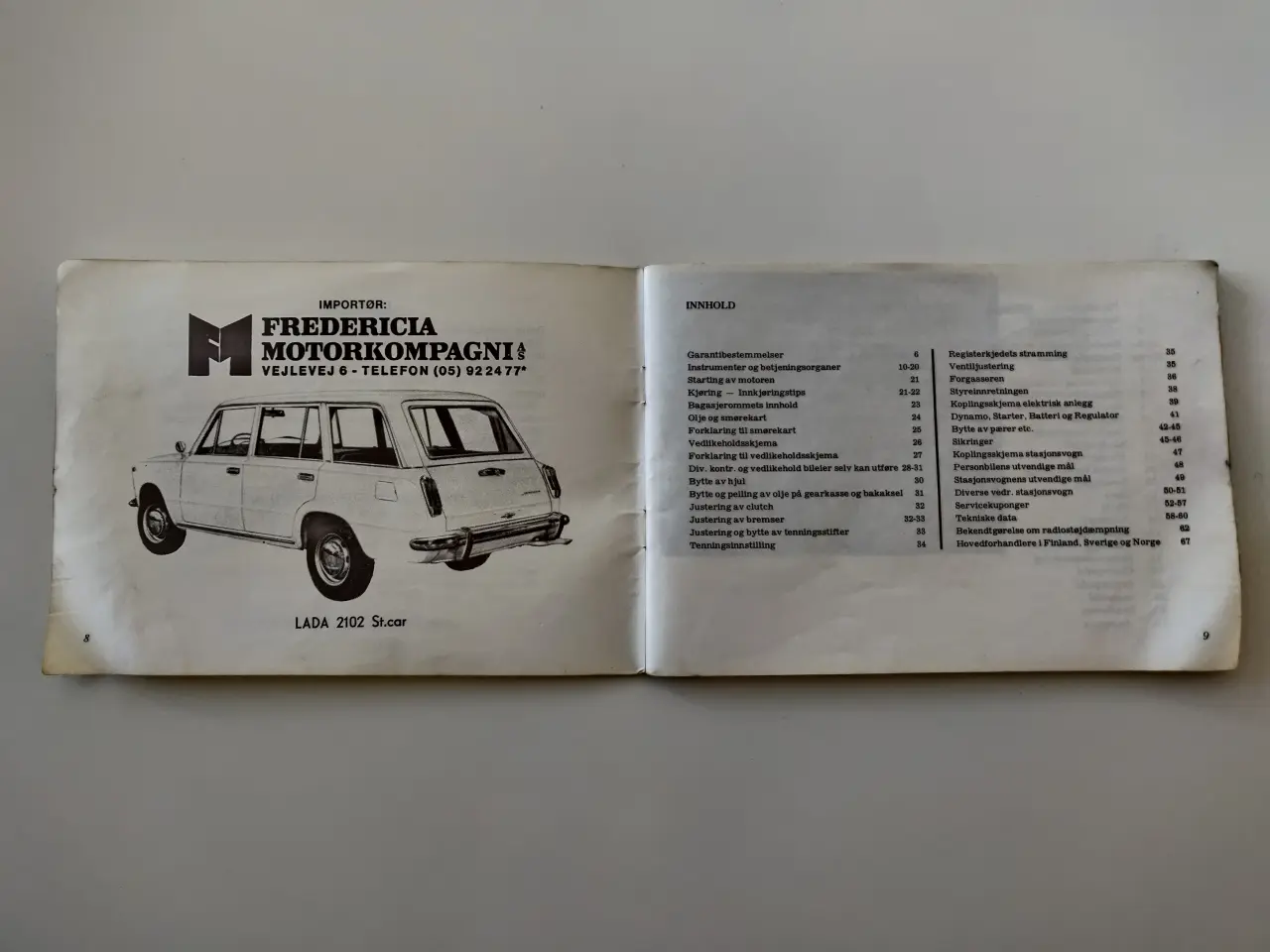 Billede 5 - Instruksbøger folkevogn og Lada 1200 +tilbehør
