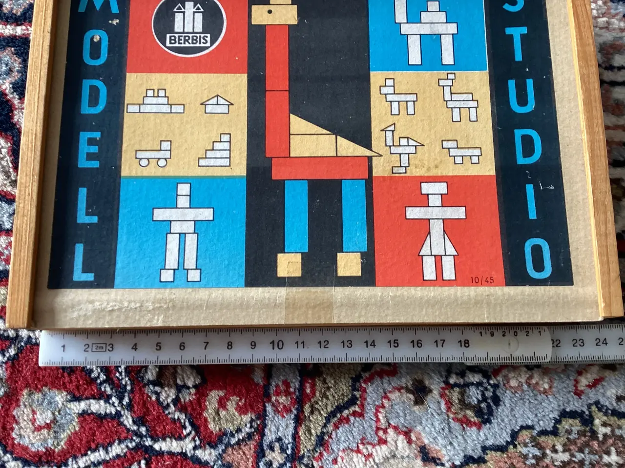 Billede 5 - Ældre legetøj- træ klodser- bygge klodser