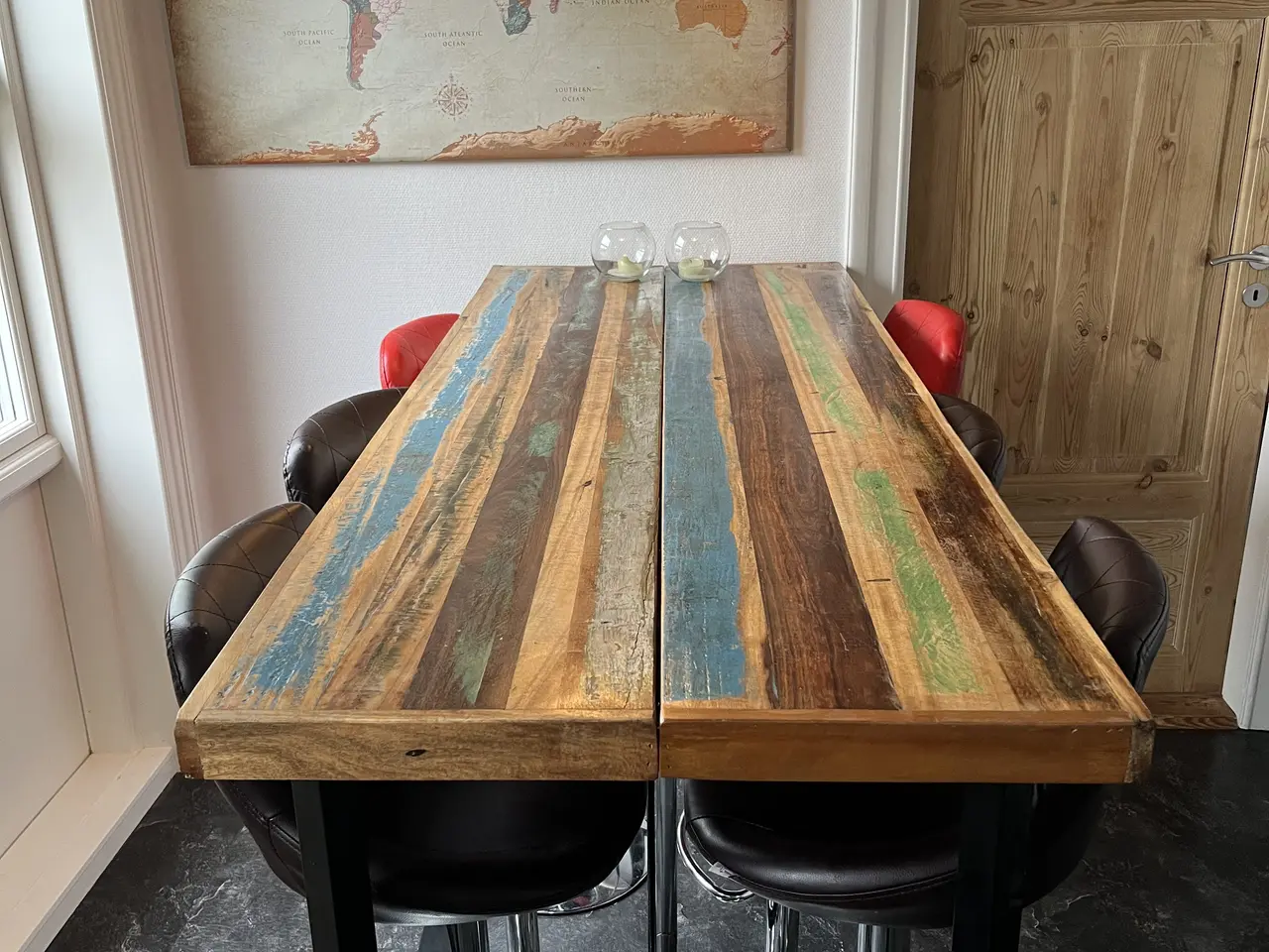 Billede 2 - Spisebord 178x70, 107 cm høj