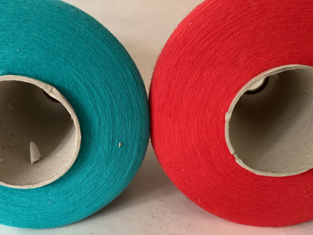Billede 6 - 4 x Bomuld garn / tråd på cones