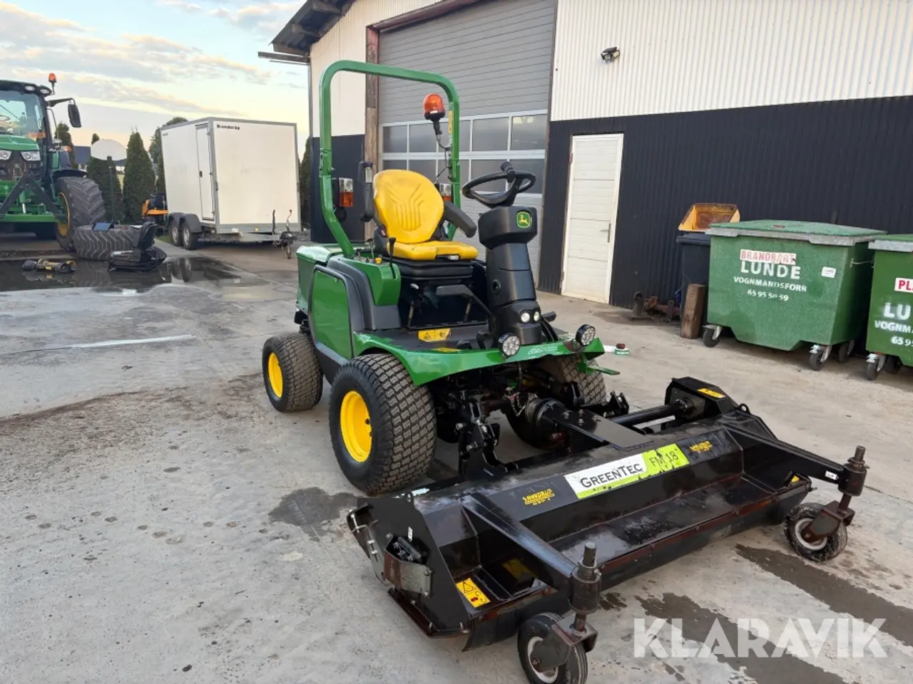 Billede 2 - Græsslåmaskine John Deere F1400 frontklipper