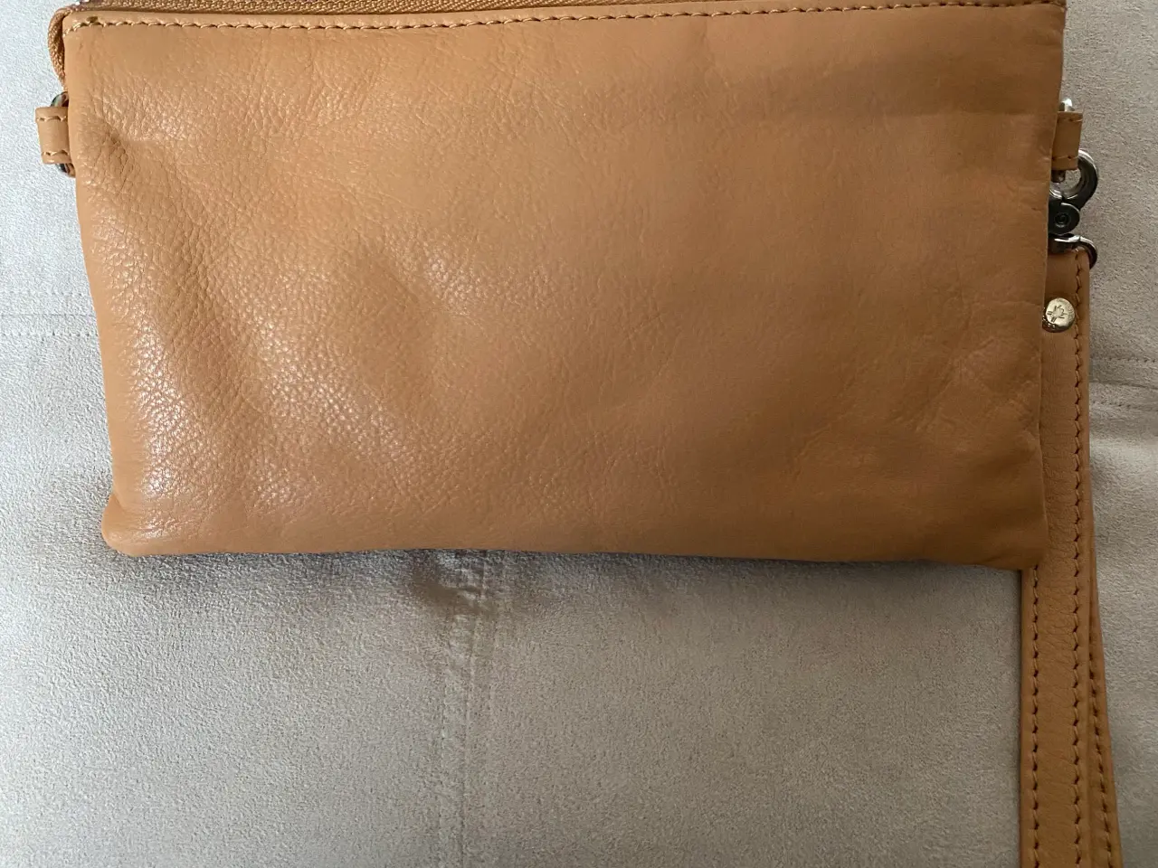 Billede 1 - Depeche læderclutch 