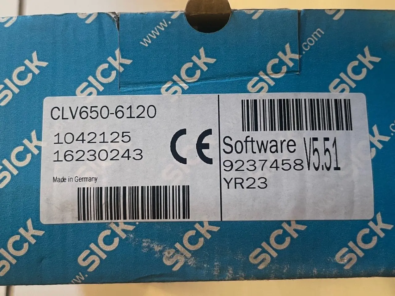 Billede 4 - SICK CLV650-6120 Fixed Mount Barcode Scanner –