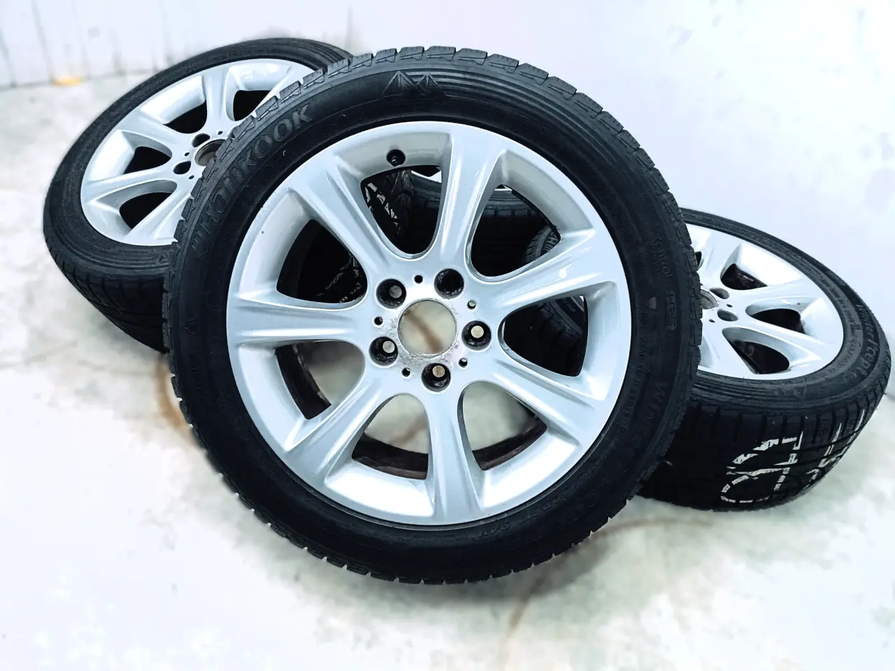 Billede 6 - 5x120 17" ET37 nav 72,6ø BMW vintersæt