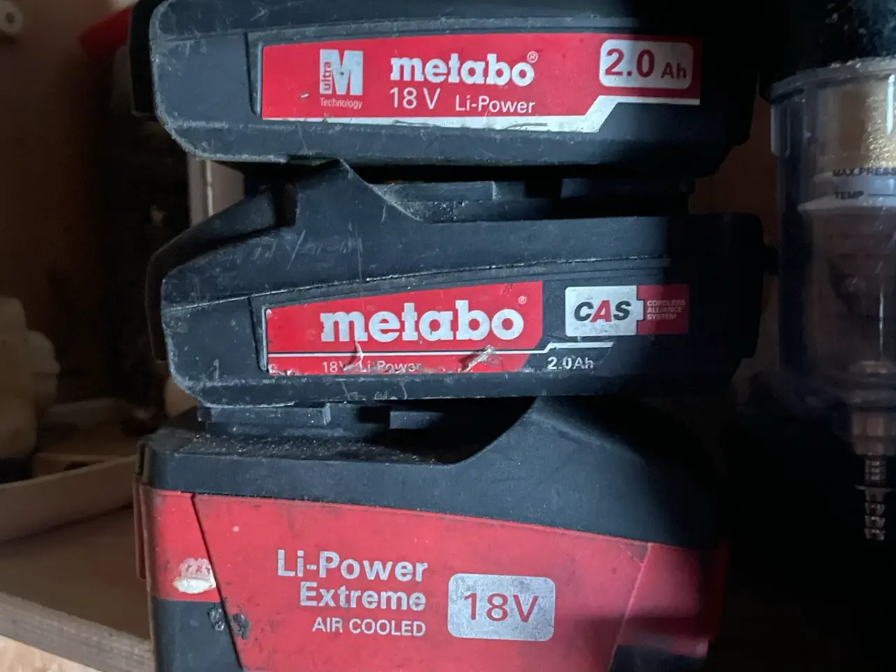 Billede 1 - Metabo 18v batterier