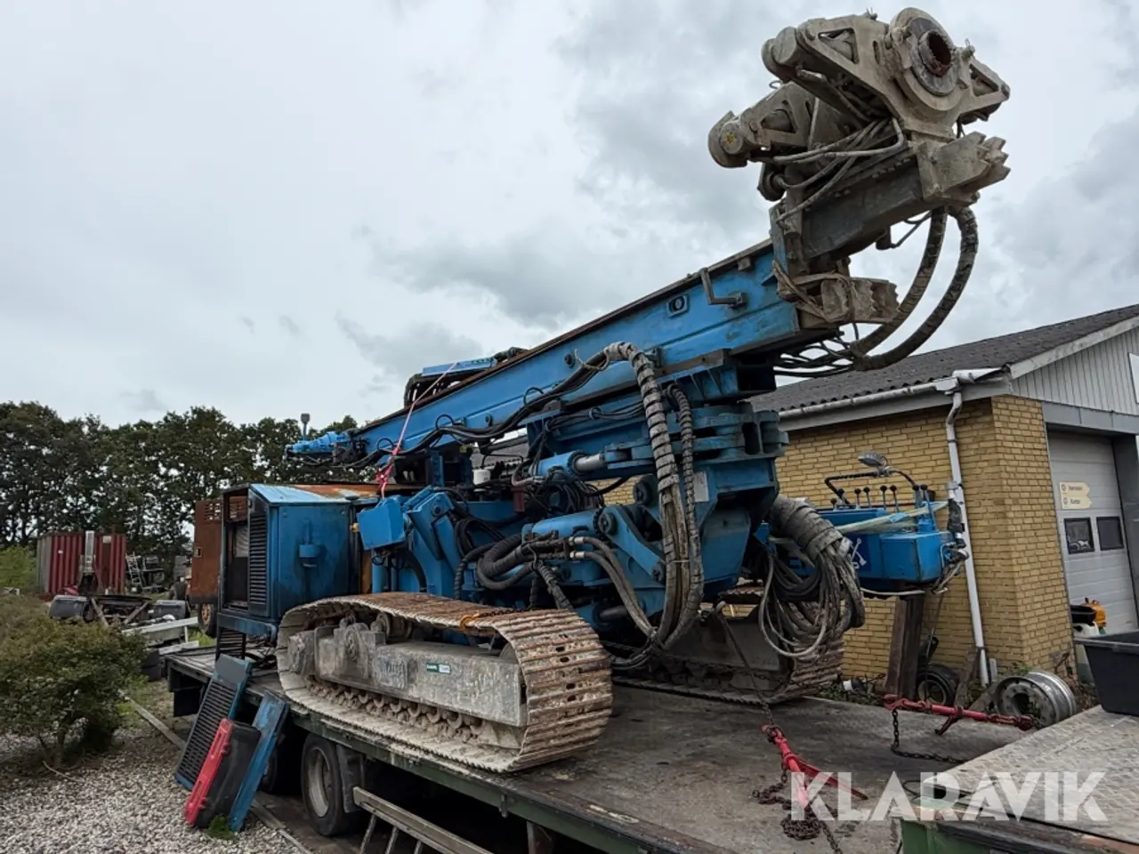 Billede 7 - Borerig Hütte HBR609 hydraulisk bæltegående