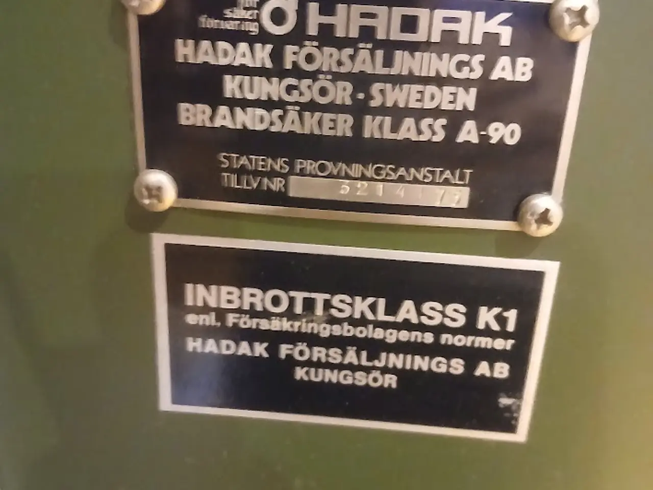 Billede 2 - Pengeskab - har stået i guldsmedeforretning