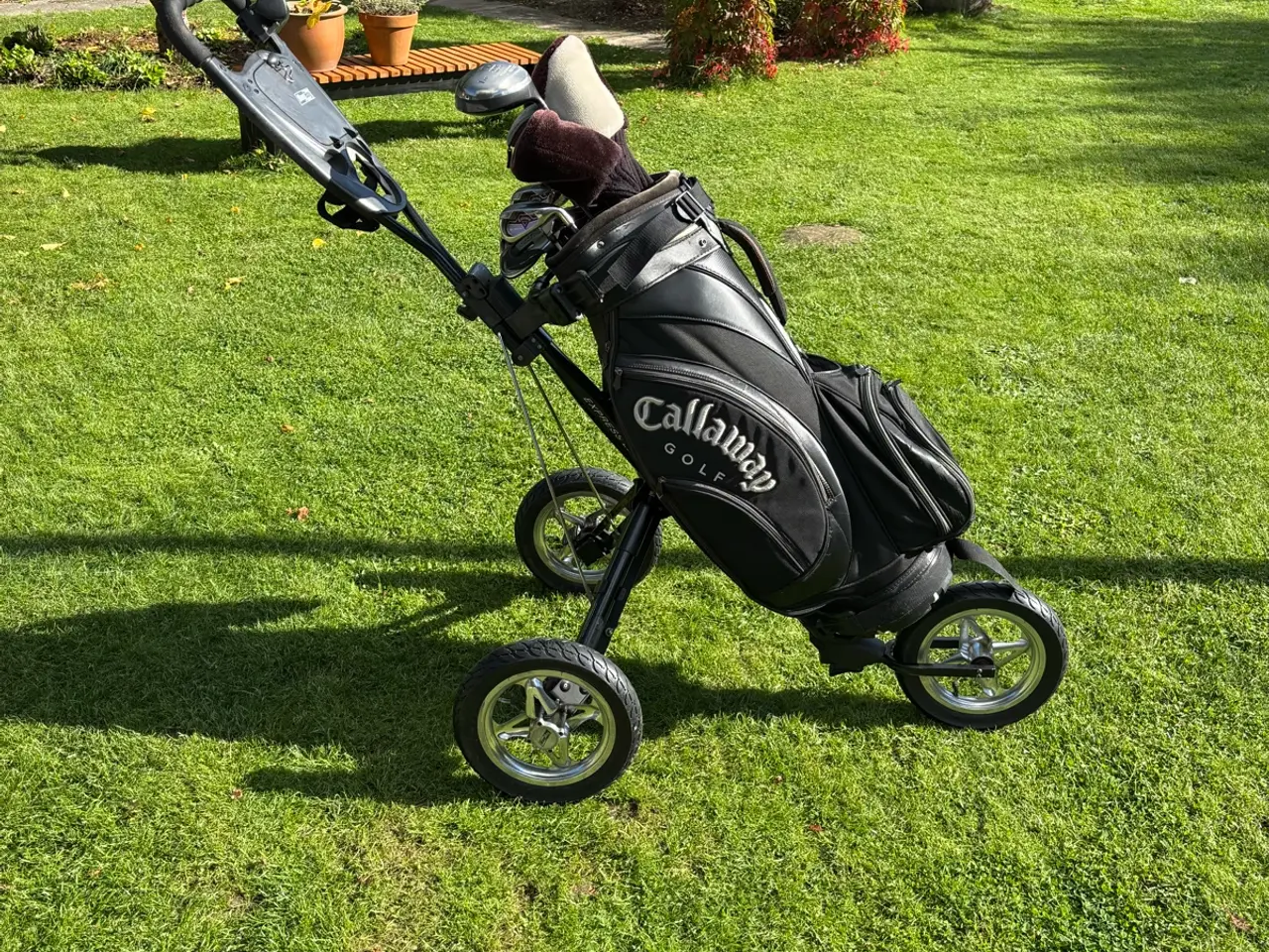 Billede 1 - Komplet Callaway PREMIUM damegolfsæt med vogn