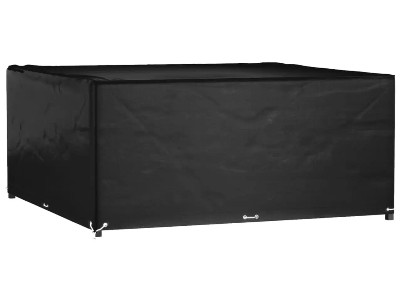 Billede 1 - Havemøbelovertræk firkantet 205 x 205 x 90 cm - sort