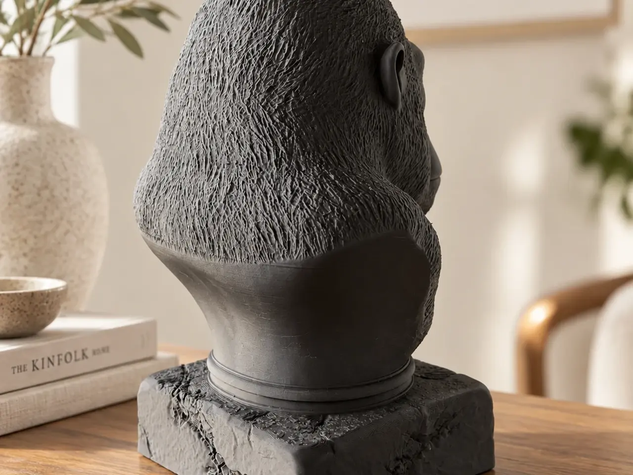 Billede 3 - Gorilla buste - 20cm
