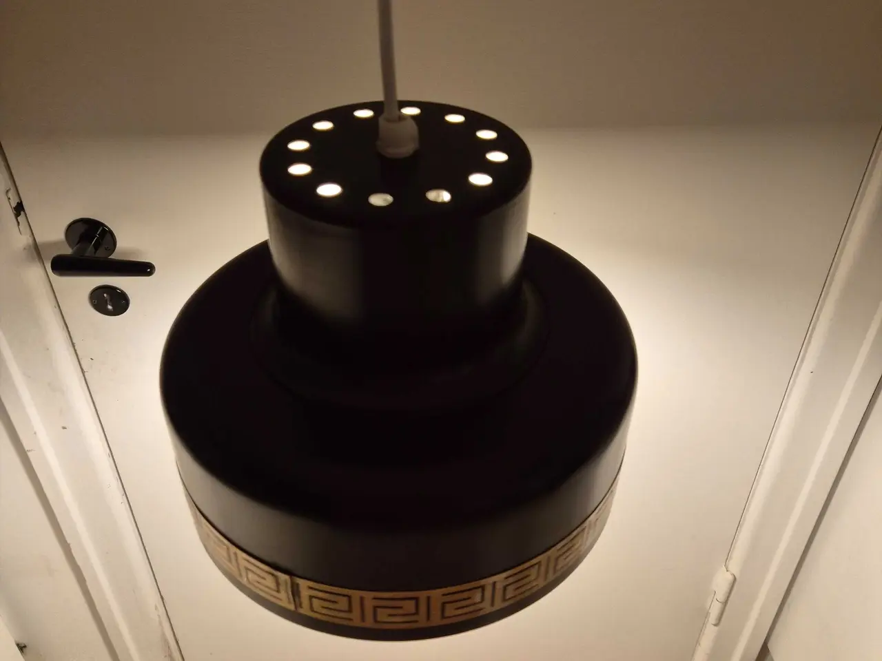 Billede 5 - Klassisk brun retrolampe fra danske Vitrika